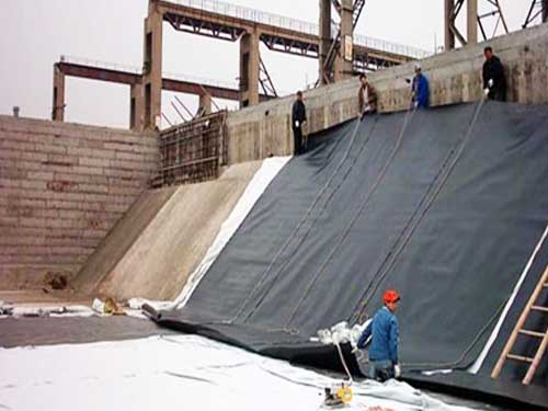 水庫人工湖蓄水工程